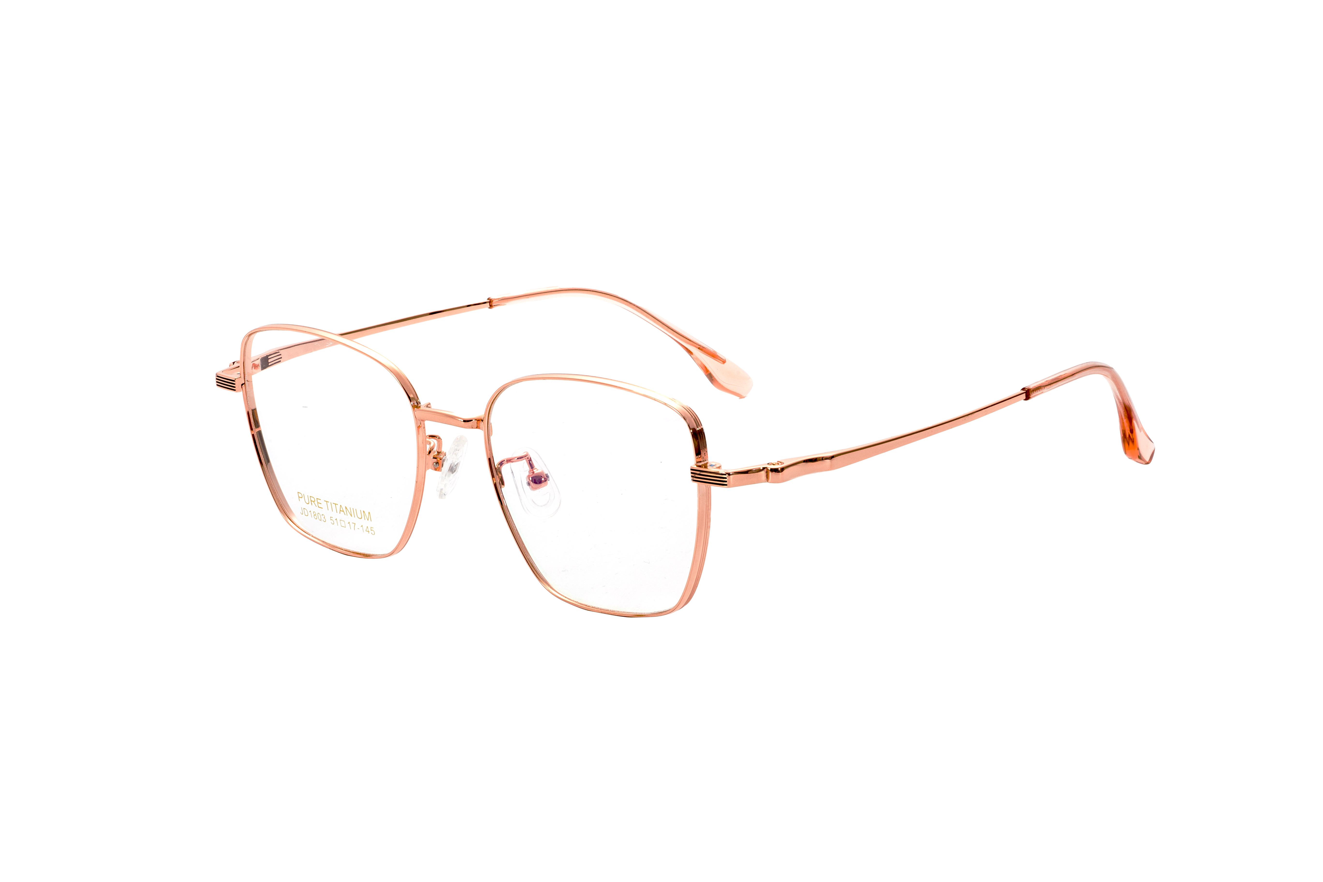 Trendy Unisex Lightweight Designer Eyewear Factory Direct Popular Semi-Titanium Glasses Frames Optical Frames Eye Glass Glasses