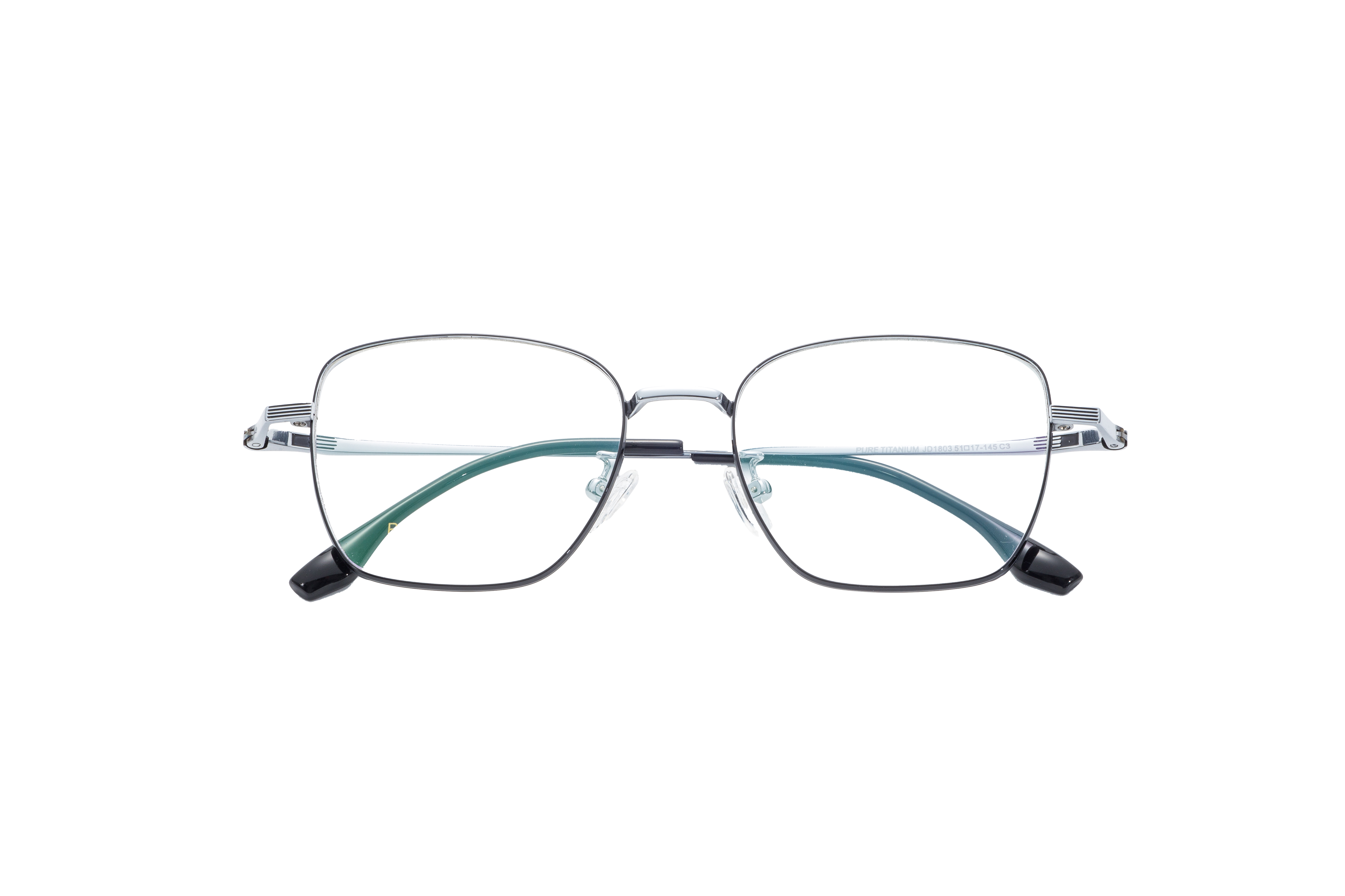 Trendy Unisex Lightweight Designer Eyewear Factory Direct Popular Semi-Titanium Glasses Frames Optical Frames Eye Glass Glasses