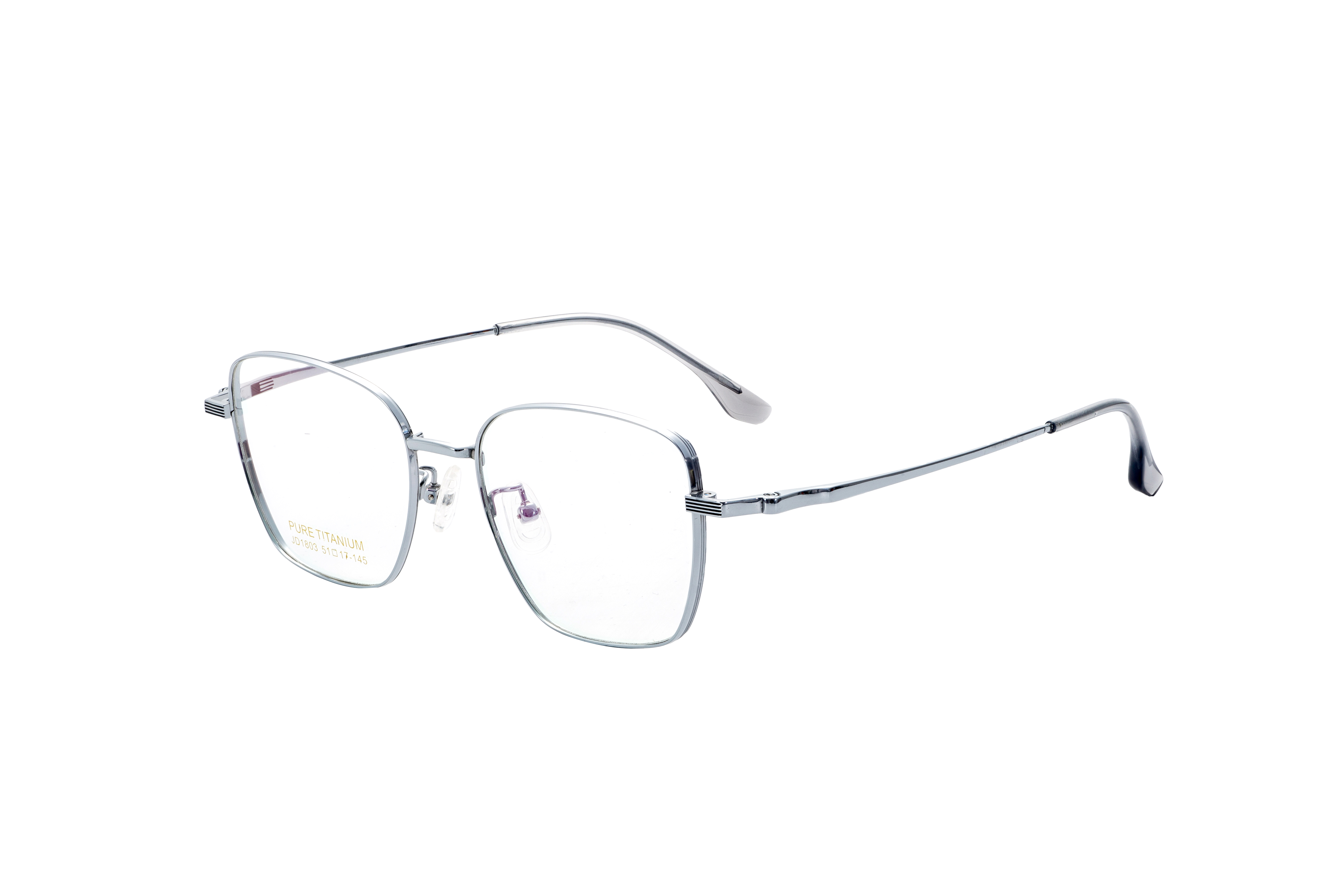 Trendy Unisex Lightweight Designer Eyewear Factory Direct Popular Semi-Titanium Glasses Frames Optical Frames Eye Glass Glasses