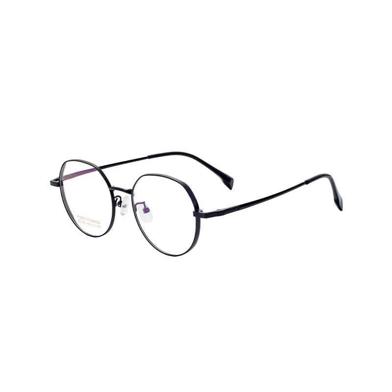 Premium Durable Luxury Factory Direct Creative Personalized Fashion Accessories Semi-Titanium Glasses Frames Eyeglass Frames