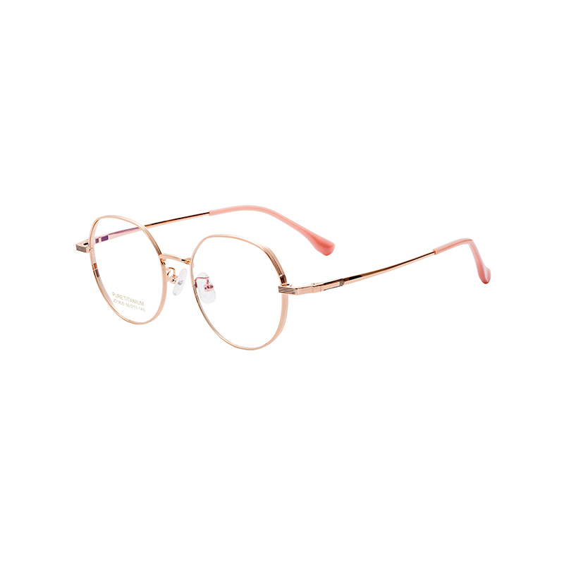 Premium Durable Luxury Factory Direct Creative Personalized Fashion Accessories Semi-Titanium Glasses Frames Eyeglass Frames