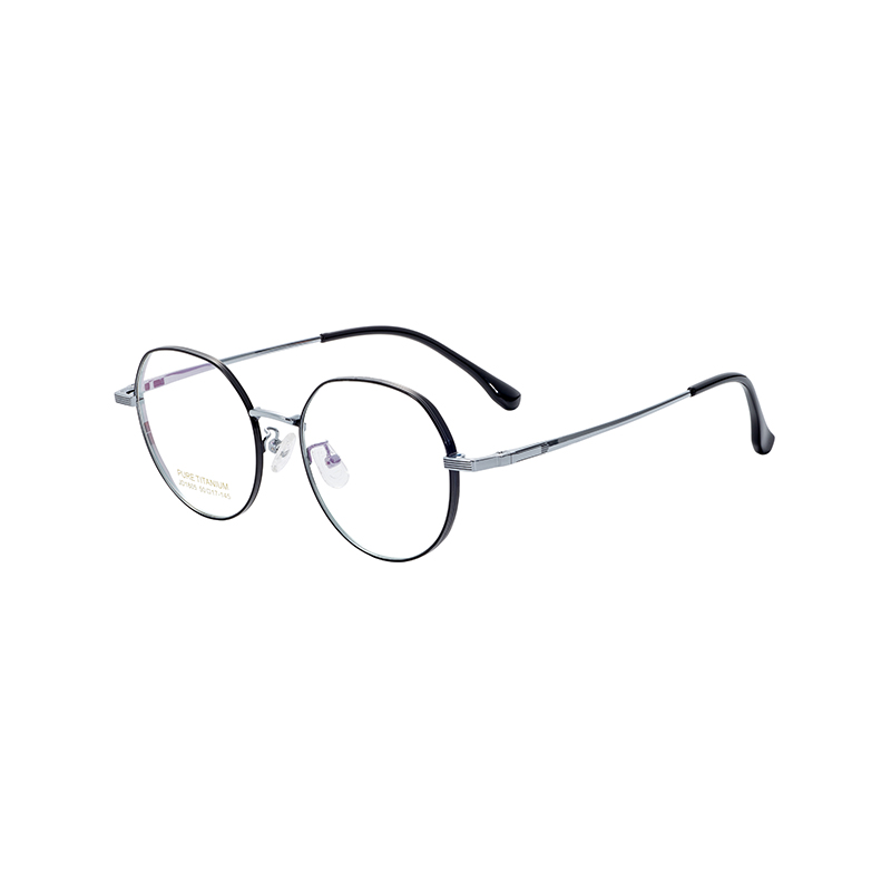 Premium Durable Luxury Factory Direct Creative Personalized Fashion Accessories Semi-Titanium Glasses Frames Eyeglass Frames