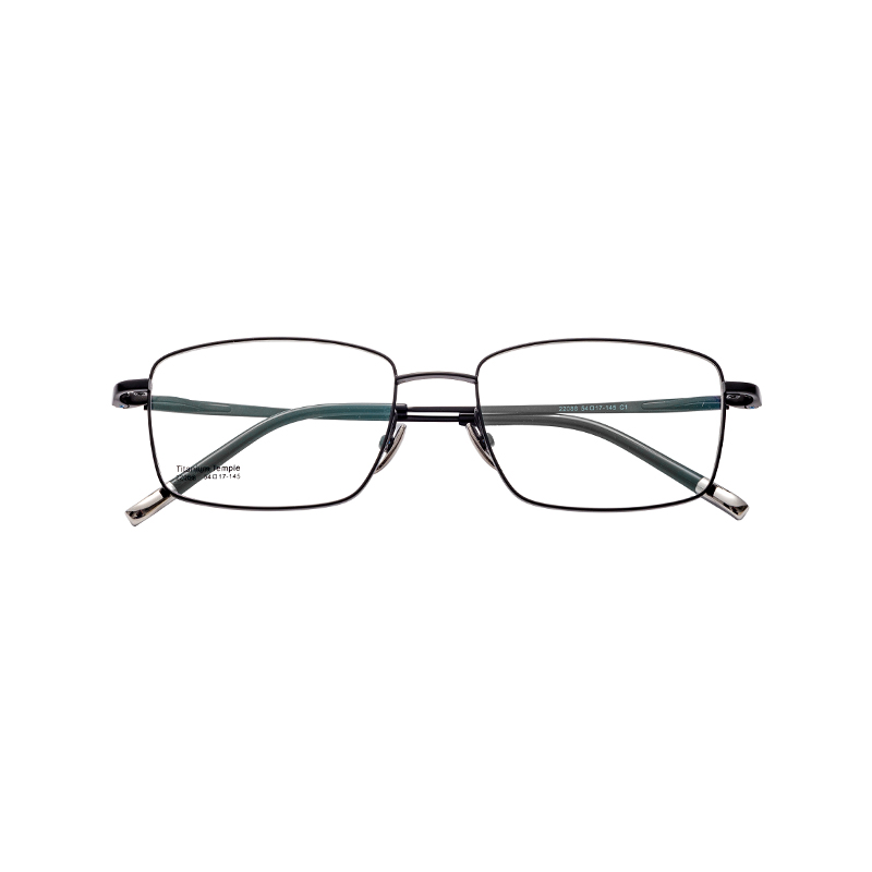 Eco Friendly Lightweight Eyeglasses Recycled Material Custom Fit Service Wholesale Semi-Titanium Glasses Frames Optical Frames