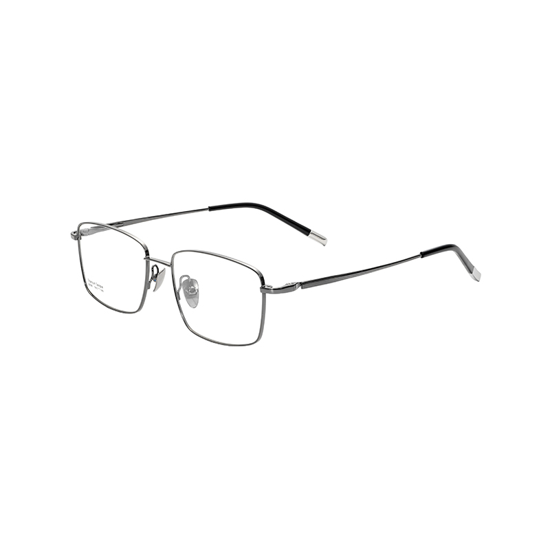 Eco Friendly Lightweight Eyeglasses Recycled Material Custom Fit Service Wholesale Semi-Titanium Glasses Frames Optical Frames