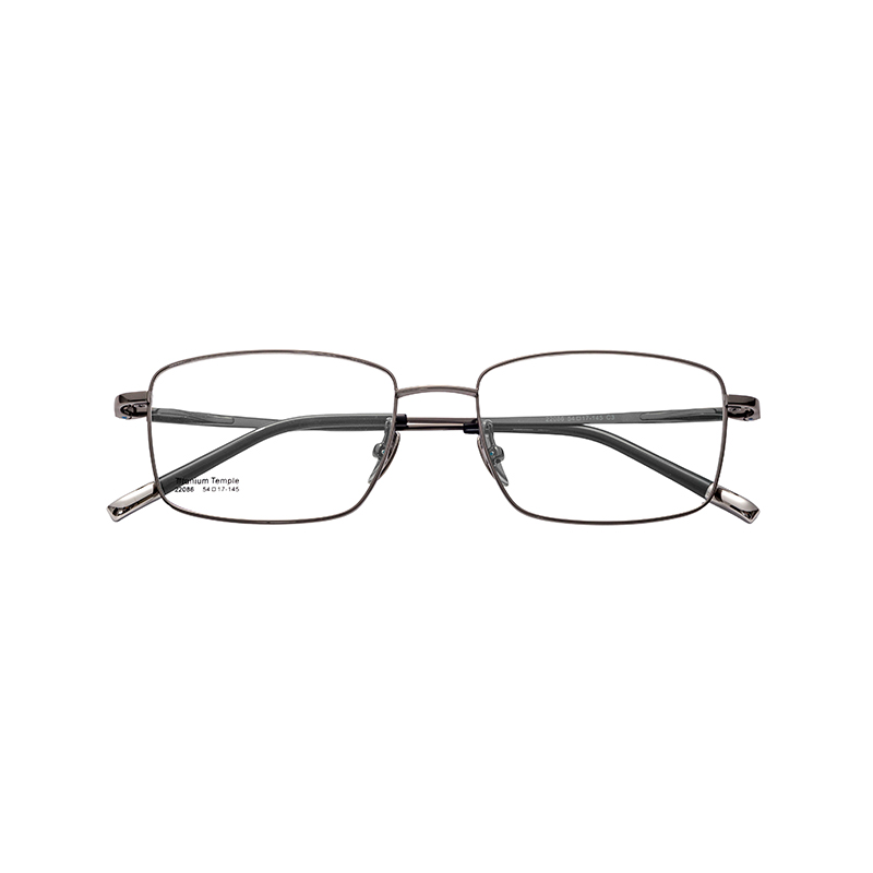 Eco Friendly Lightweight Eyeglasses Recycled Material Custom Fit Service Wholesale Semi-Titanium Glasses Frames Optical Frames