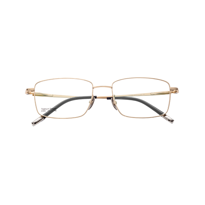 Eco Friendly Lightweight Eyeglasses Recycled Material Custom Fit Service Wholesale Semi-Titanium Glasses Frames Optical Frames