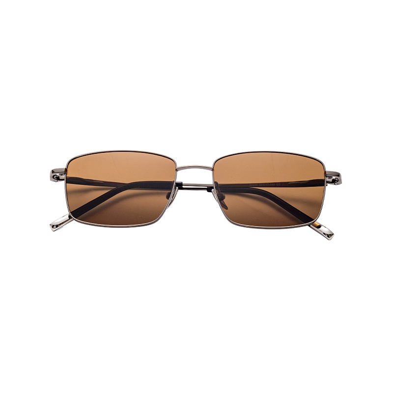 Wholesale Customization Exquisite Fashion 100% Uv Protection Semi-Titanium Glasses Frames Sunglasses Sun Glasses