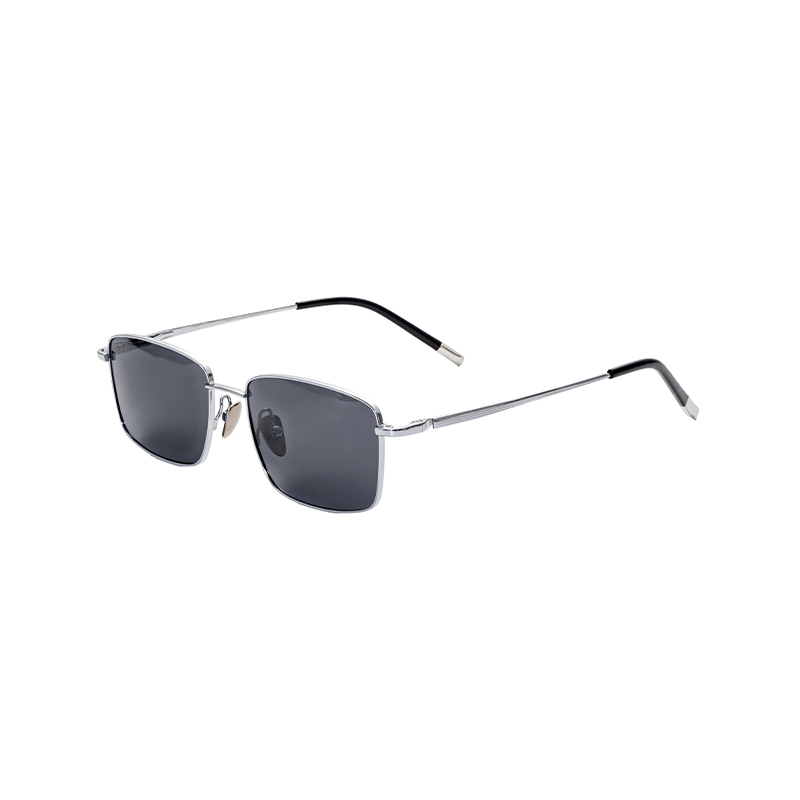Wholesale Customization Exquisite Fashion 100% Uv Protection Semi-Titanium Glasses Frames Sunglasses Sun Glasses