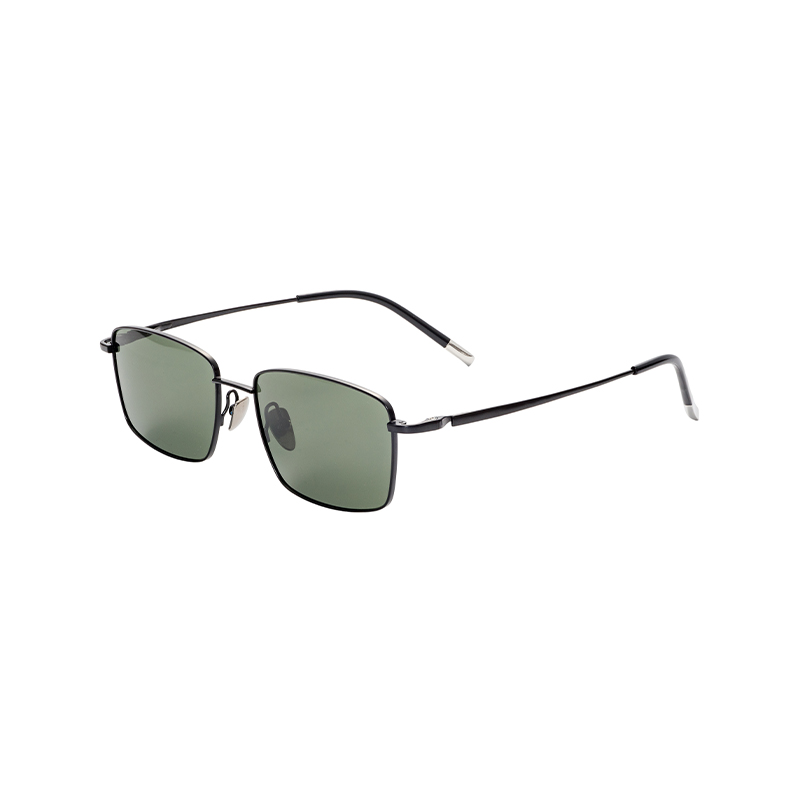 Wholesale Customization Exquisite Fashion 100% Uv Protection Semi-Titanium Glasses Frames Sunglasses Sun Glasses