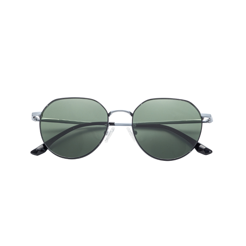  Wholesale Customization Exquisite Fashion 100% Uv Protection Semi-Titanium Glasses Frames Sunglasses Sun Glasses