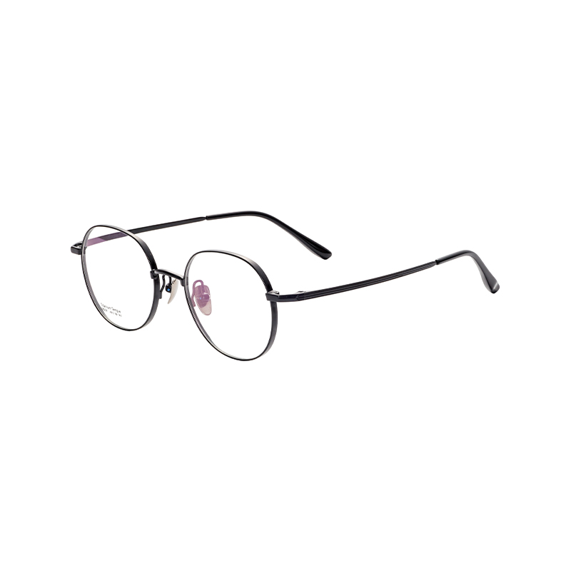 Exquisite Luxurious Comfortable Cheap Factory Price Glasses For Both Men And Women Semi-Titanium Eyewear Frames Eye Glass