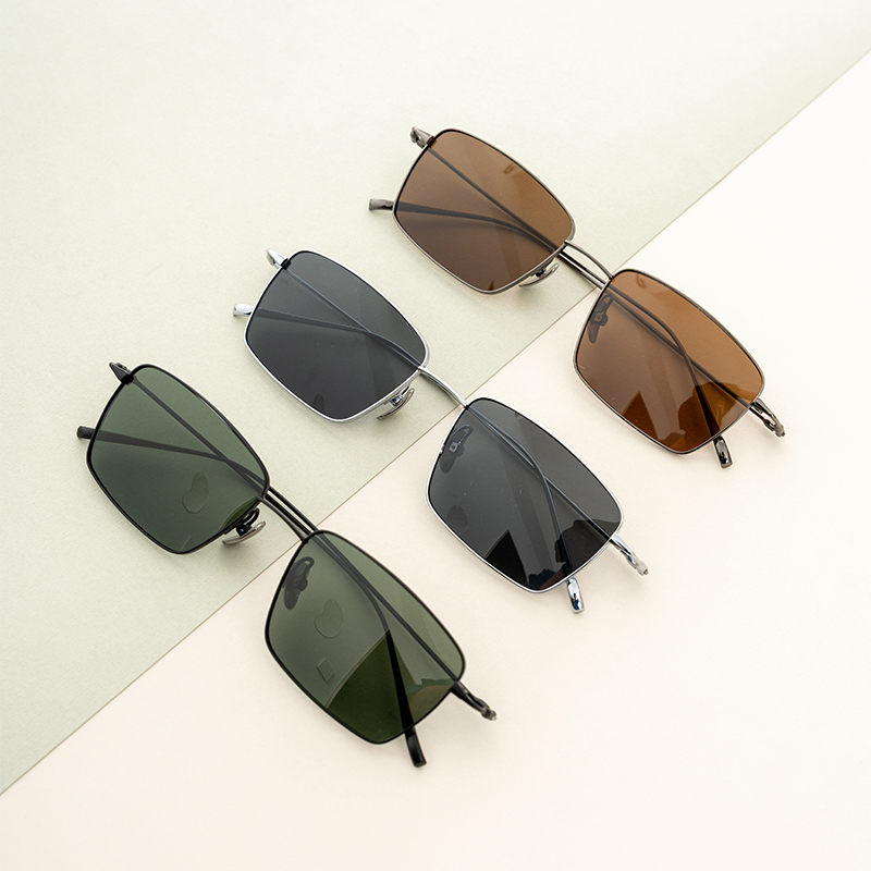 HJ22038-Titanium Sunglasses