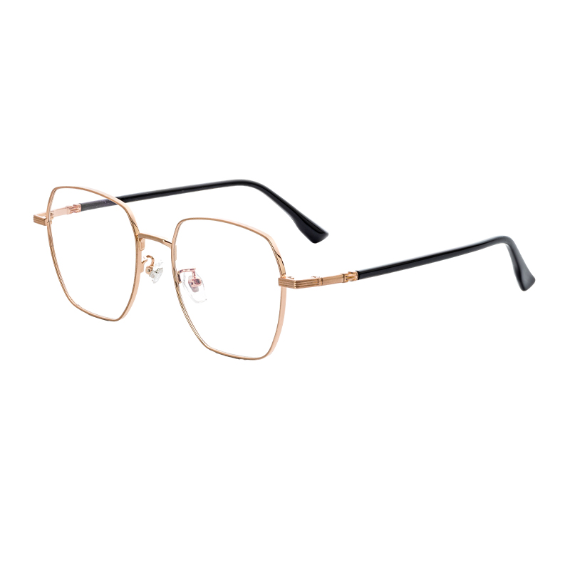 HJ16461-Metal New Polygon eyewear Frames optical frames metal Spectacle frames Korean version Comfortable for Men and Women to wear 