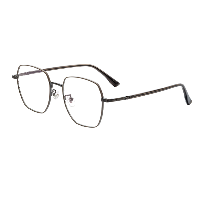 HJ16461-Metal New Polygon eyewear Frames optical frames metal Spectacle frames Korean version Comfortable for Men and Women to wear 
