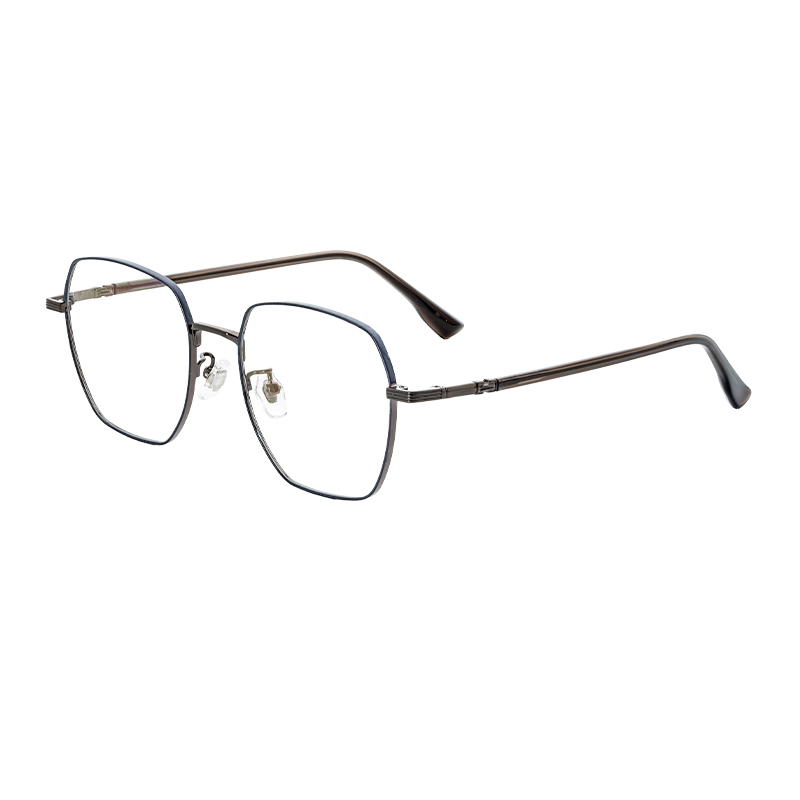 HJ16461-Metal New Polygon eyewear Frames optical frames metal Spectacle frames Korean version Comfortable for Men and Women to wear 