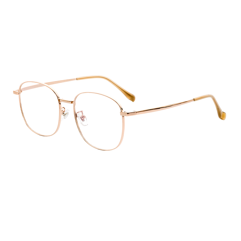 HJ16462-Metal Fashion Design glasses Frames Ultra Light Round Frames Metal Spectacle frames Comfortable Fit for Men and Women 