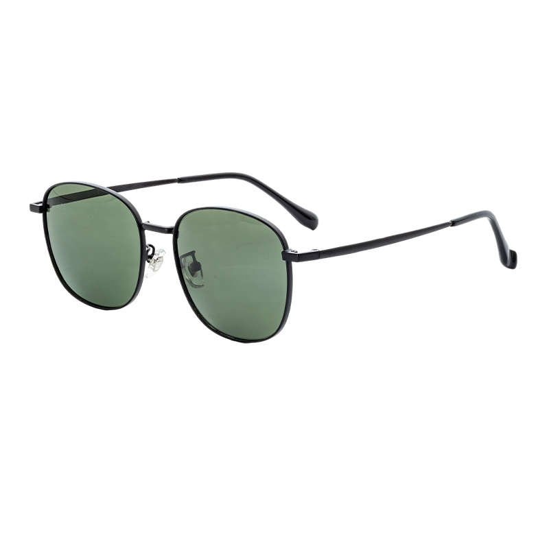 HJ16462-Metal Custom  Fashion Retro Sunglasses Round eyewear Metal  Anti-Blue Light Sun Glasses  For Men And Women Lightweight 