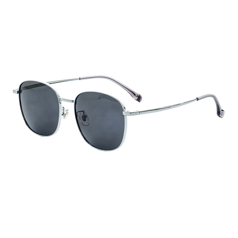 HJ16462-Metal Custom  Fashion Retro Sunglasses Round eyewear Metal  Anti-Blue Light Sun Glasses  For Men And Women Lightweight 