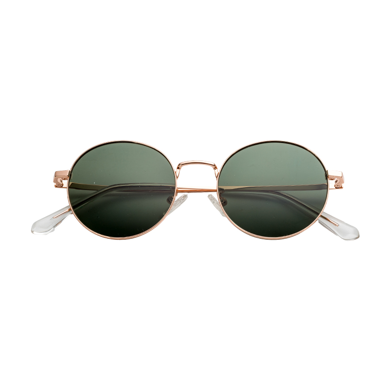 HJ16465-Metal Custom Retro Round Sunglasses for Men Metal Solar spectacles Fashionable Lightweight Sunglasses for Women