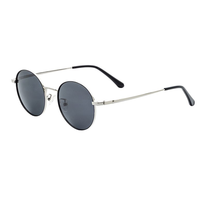 HJ16465-Metal Custom Retro Round Sunglasses for Men Metal Solar spectacles Fashionable Lightweight Sunglasses for Women