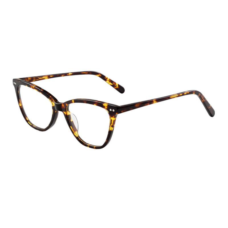 HJ16358-Acetate Luxury Acetate Material Cat Eye Glasses Frame Women Men Fashion Eyeglasses Frames Computer Prescription Spectacles Frame