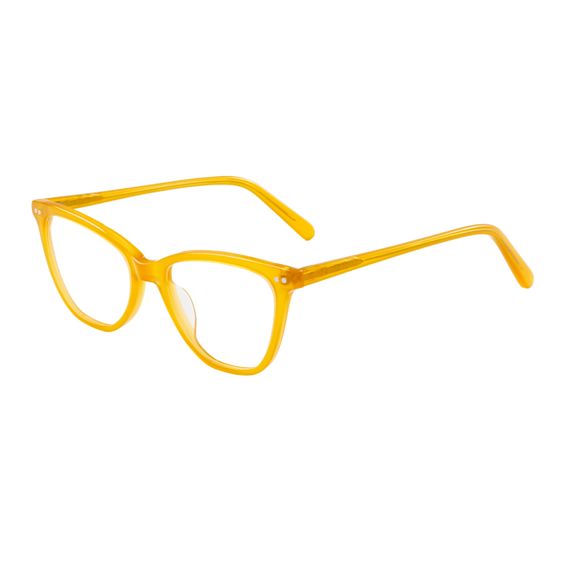 HJ16358-Acetate Luxury Acetate Material Cat Eye Glasses Frame Women Men Fashion Eyeglasses Frames Computer Prescription Spectacles Frame