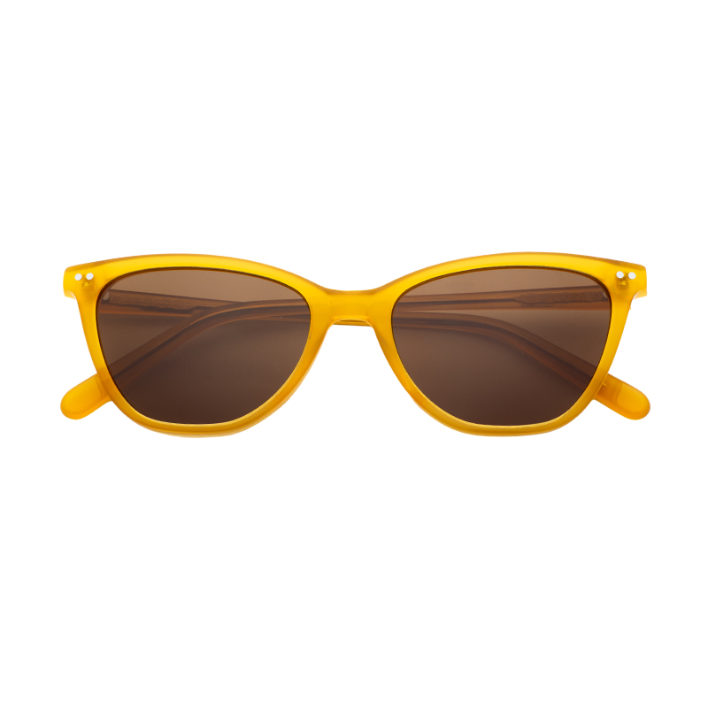 HJ16358-Acetate Classic Vintage cat Eye Acetate Sunglasses Male Female Oculos De Sol Polarized Womens Sunglasses