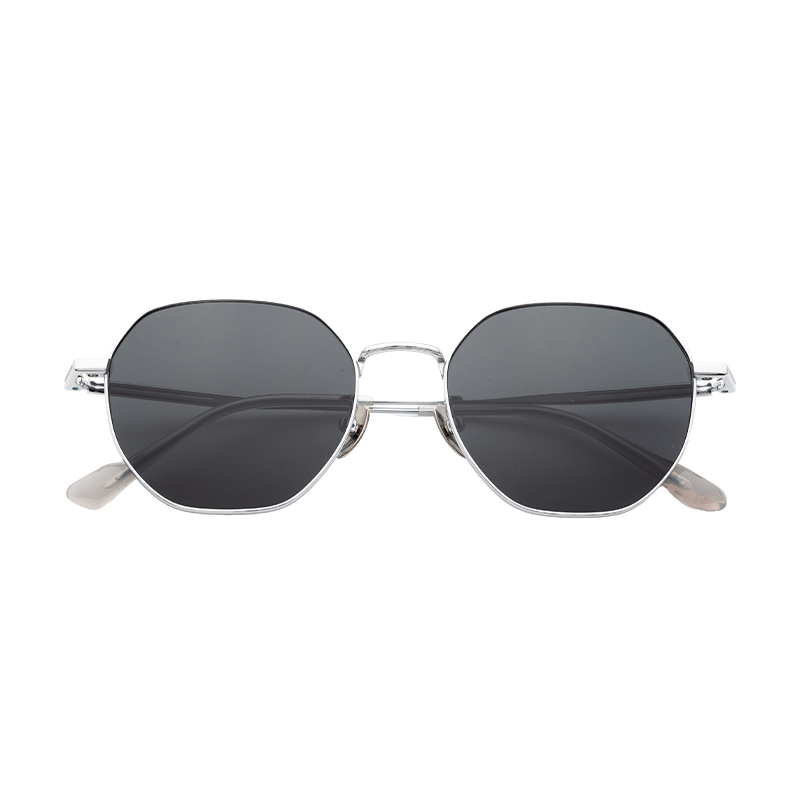 HJ26021-Titanium Premium Pure Titanium sunglasses men Comfortable Daily Wear for Men & Women polarized sunglasses