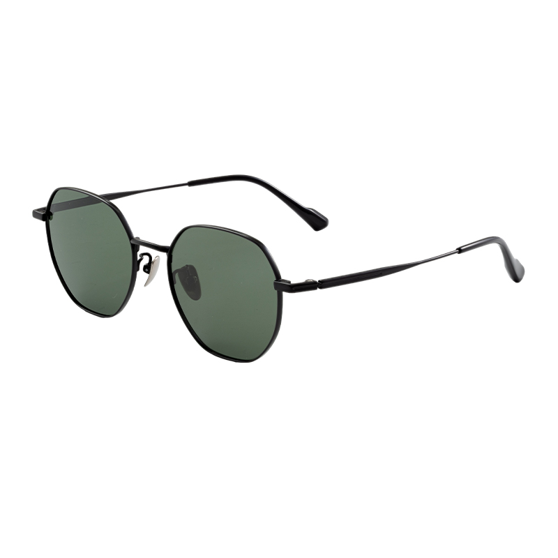 HJ26021-Titanium Premium Pure Titanium sunglasses men Comfortable Daily Wear for Men & Women polarized sunglasses
