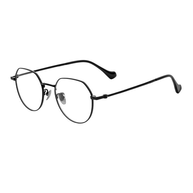 HJ2018- Titanium New Semi-Titanium Eyeglass frames Durable Full-Rim Prescription Glasses Frames Bulk Supplier