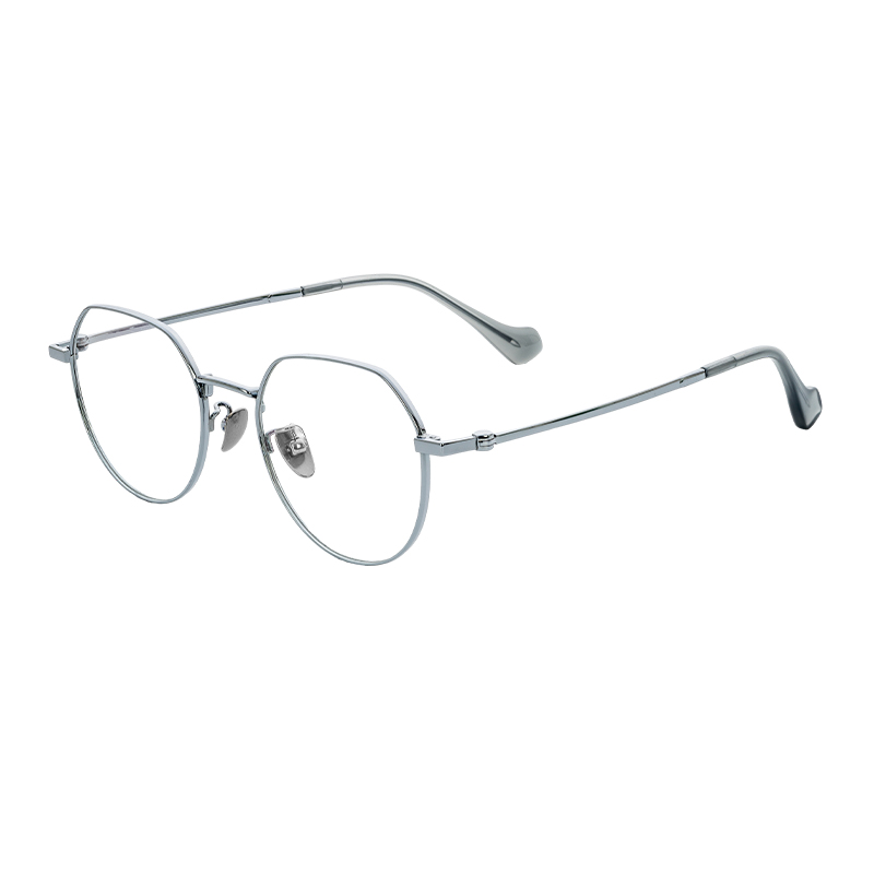 HJ2018- Titanium New Semi-Titanium Eyeglass frames Durable Full-Rim Prescription Glasses Frames Bulk Supplier