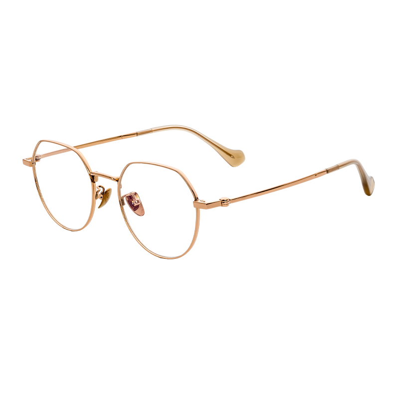 HJ2018- Titanium New Semi-Titanium Eyeglass frames Durable Full-Rim Prescription Glasses Frames Bulk Supplier