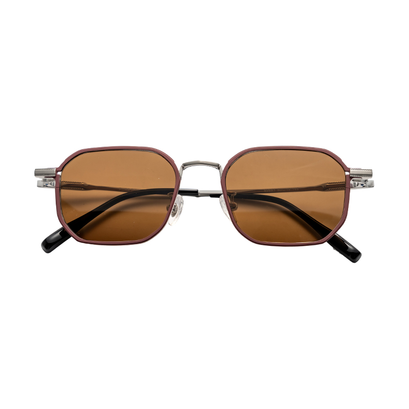 HJ69661-Titanium Premium Titanium Frame Sunglasses with Polarized Lenses for Business Trips Outdoor Meetings Daily Commute luxury sunglasses