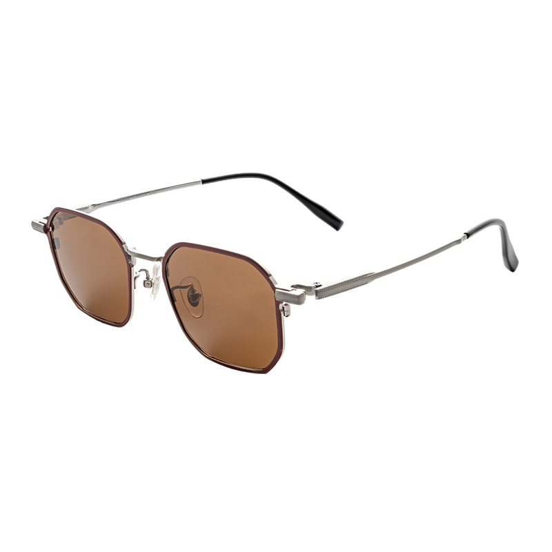 HJ69661-Titanium Premium Titanium Frame Sunglasses with Polarized Lenses for Business Trips Outdoor Meetings Daily Commute luxury sunglasses