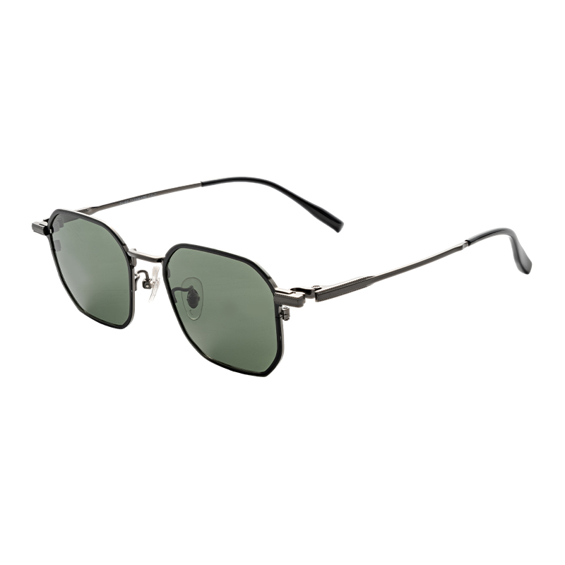 HJ69661-Titanium Premium Titanium Frame Sunglasses with Polarized Lenses for Business Trips Outdoor Meetings Daily Commute luxury sunglasses