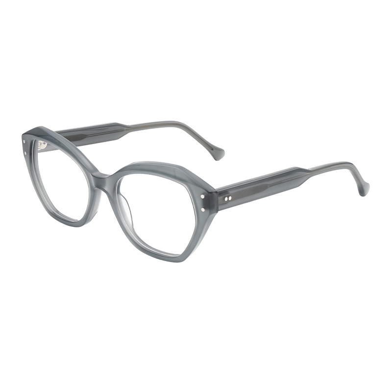 HJ16192-Acetate Low MOQ Fast Dispatch Handmade Full Rim Cat Eye Specialty Frames Multicolor Acetate Optical Eyeglass Frames Eyewear