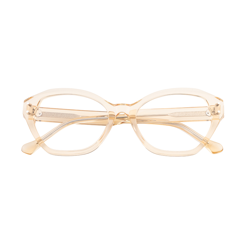 HJ16192-Acetate Low MOQ Fast Dispatch Handmade Full Rim Cat Eye Specialty Frames Multicolor Acetate Optical Eyeglass Frames Eyewear