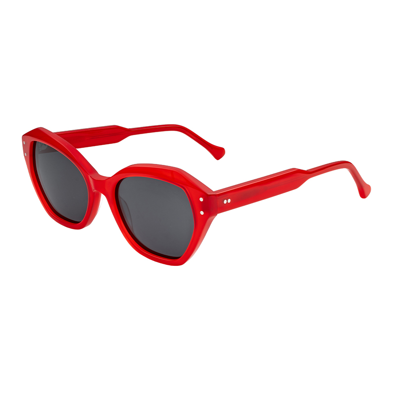 HJ16192-Acetate Ready Stock Thick Rim Geometric Polarized Sunglasses Mixed Colors Bulk Order
